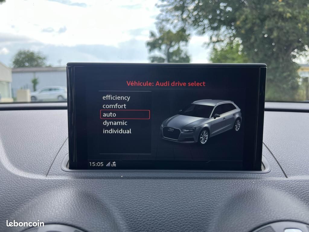AUDI A3 Sportback 1.6 TDI - 110 - BV S-Tronic 7 8V SPORTBACK Business Line PHASE 2 (image 21)
