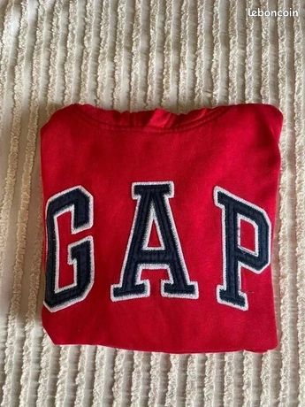 Pull avec fermeture éclair marron GAP taille M - Vêtements