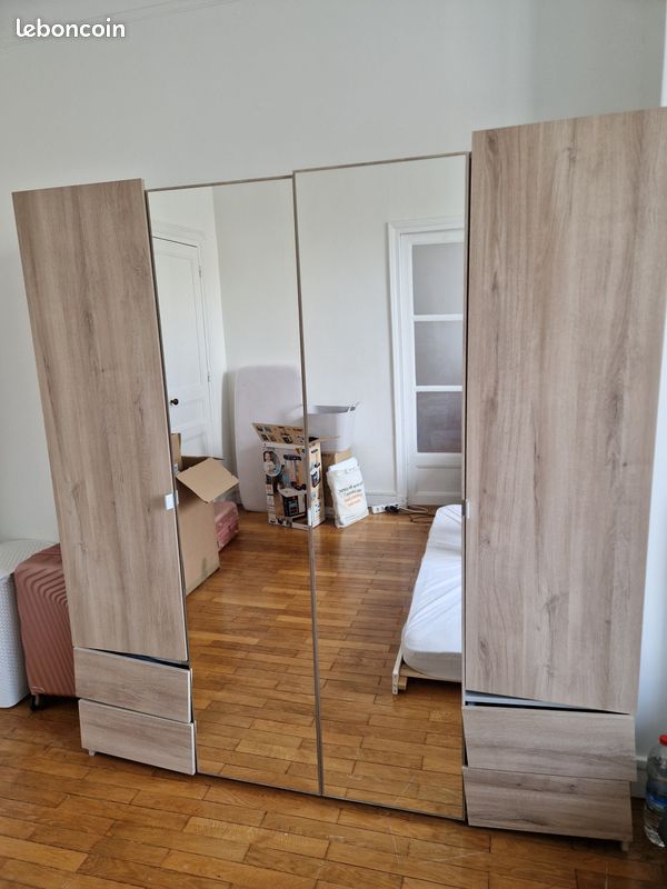 Armoire avec penderie à venir démonter (image 1)