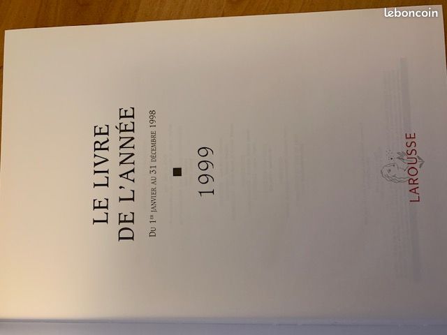 Beau livre : Le livre de l'année 1999 Larousse (image 3)
