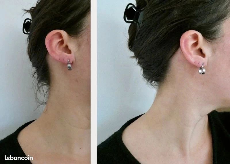 Ensemble bracelet-boucles d'oreilles en acier inoxydable (image 6)