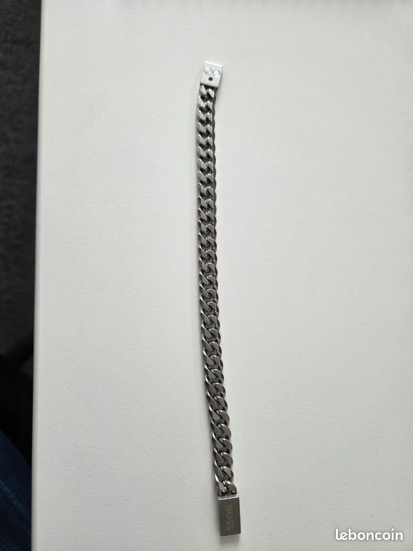 Bracelet BOSS chaîne en acier (image 3)
