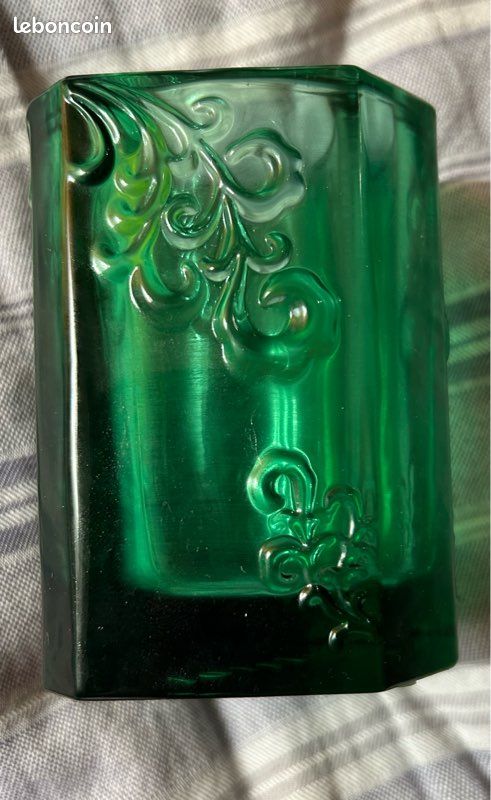 Verre, petit vase, photophore en cristal Tittot (image 6)