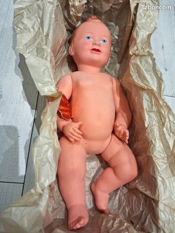 Perruque Cheveux Naturels Pour Poupée Ancienne – Tour De Tête 30 à 31 Cm