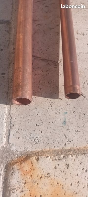 Tube cuivre plomberie 22et 18mm (image 1)