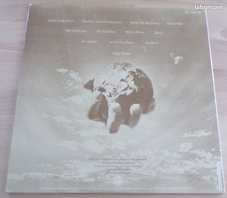 Vinyle 33T - Osmonds –The Plan (image 2)