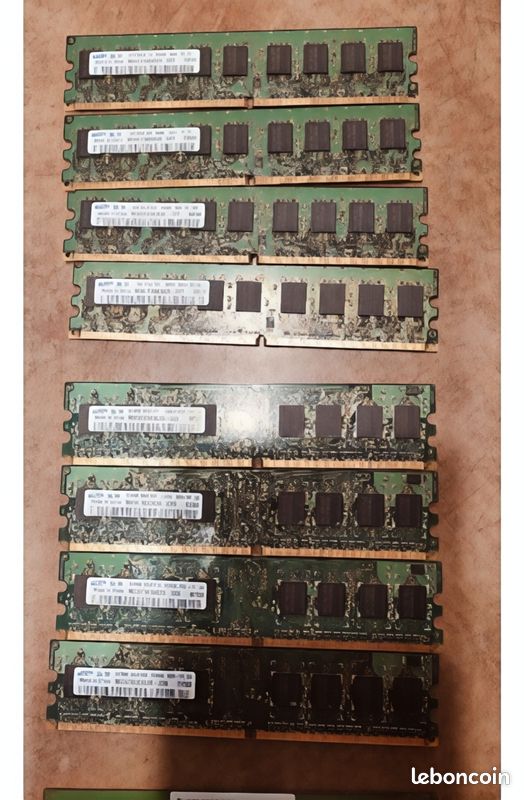 Lot MémoireDIMM pour pc : DDR3 et DDR2 (image 3)