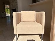 Fauteuil IKEA EKERÖ 70x73x75 Cm - Skiftebo Bleu Foncé - NEUF Sous Emballage