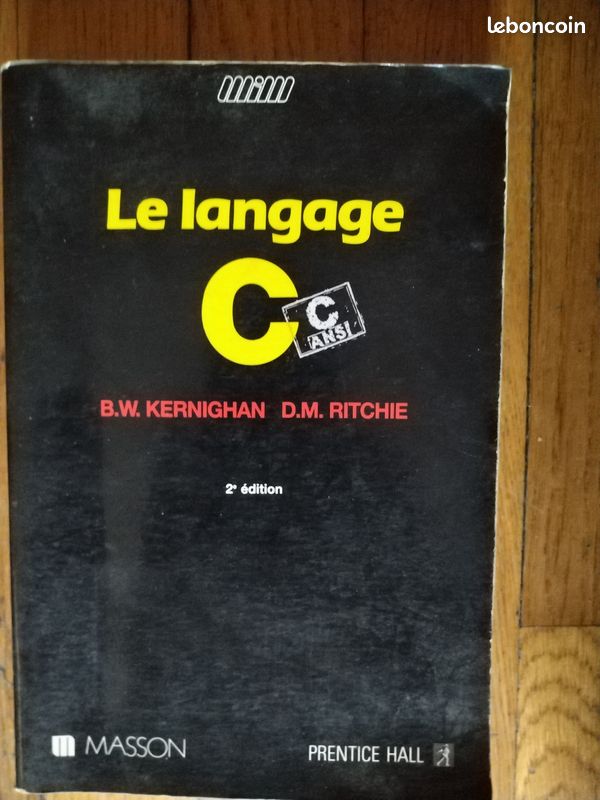 Livre le langage C (image 1)