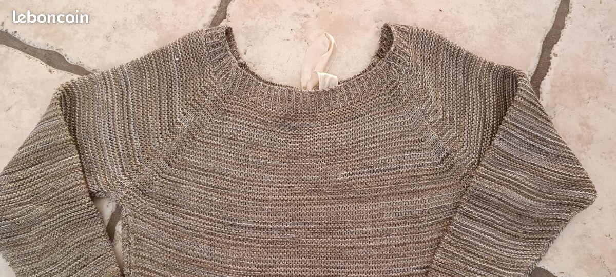 Pull beige - T M (image 2)