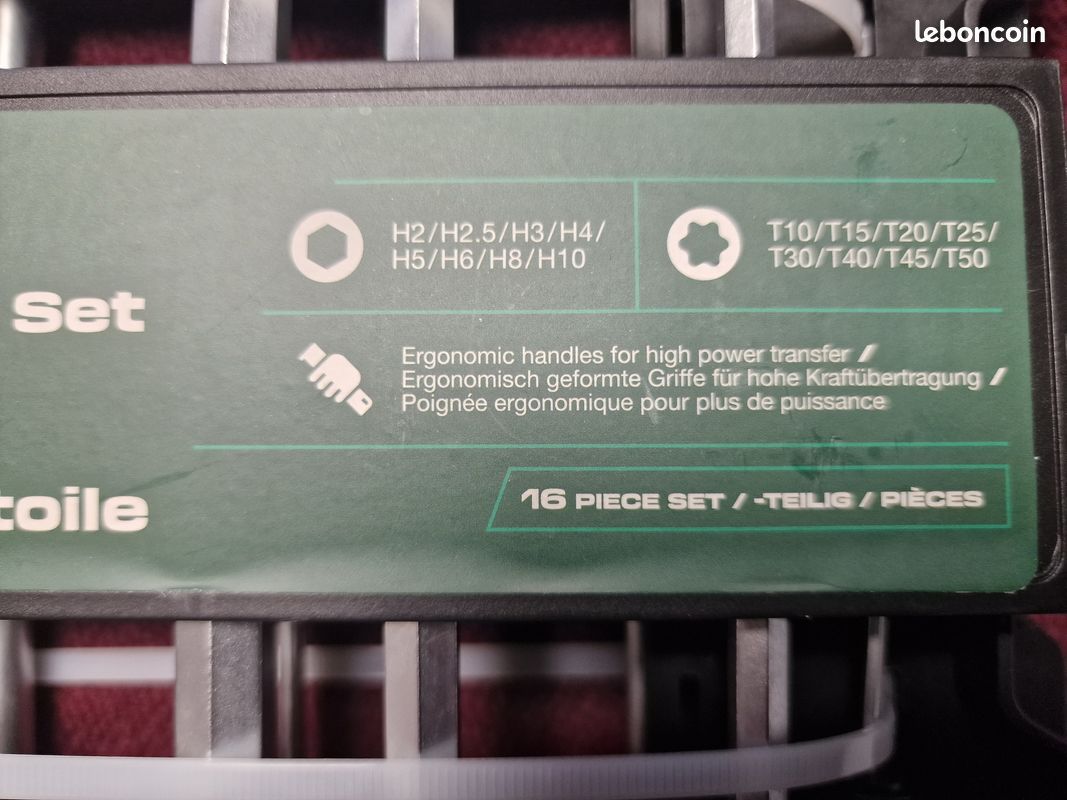 Lot de 16 Clé Allen et Torx Parkside (image 7)