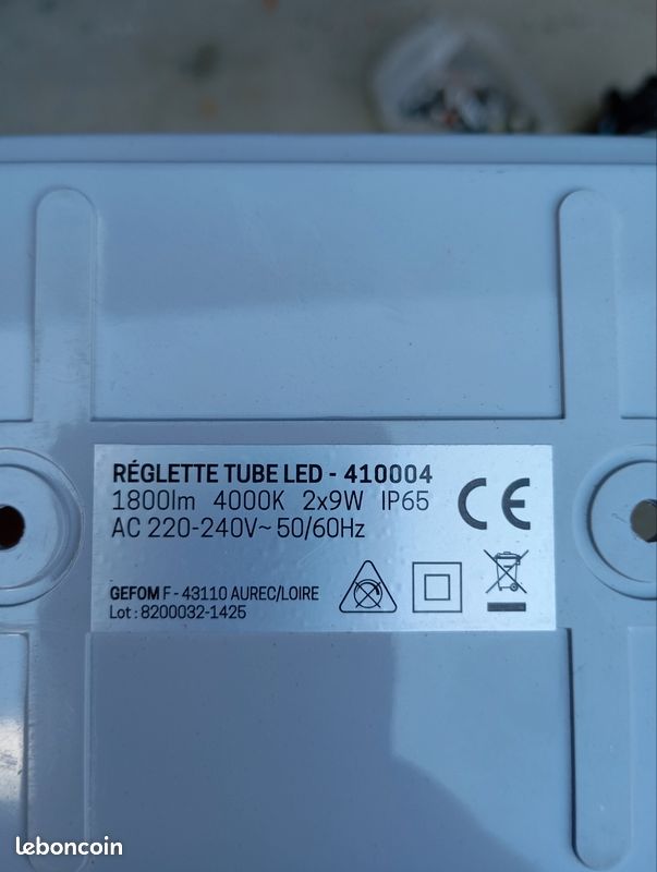 Réglette neon (image 2)