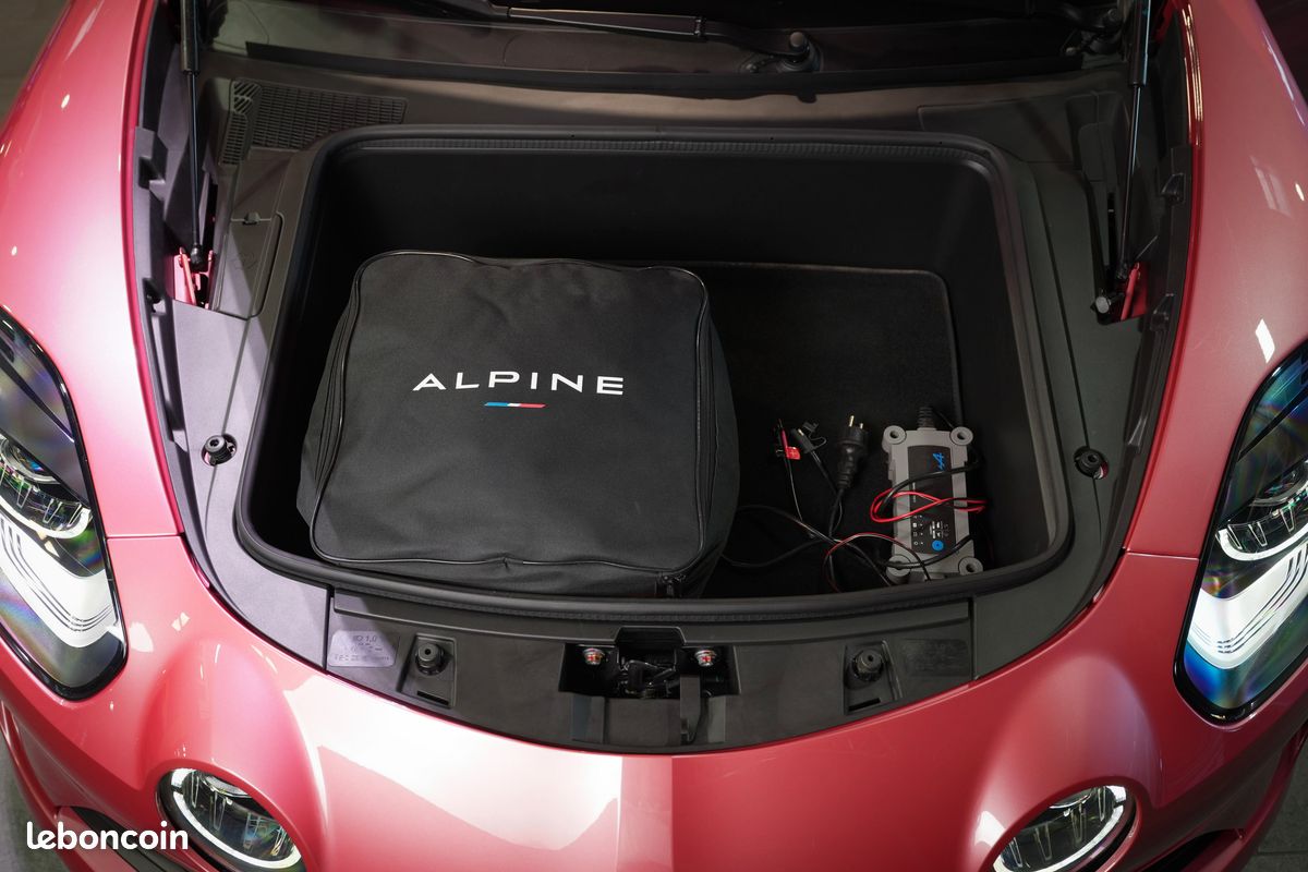 Alpine A110 South Beach / 1.8L 252CH – 2022 / 1ÈRE MAIN FR / GARANTIE / ROSE BRUYÈRE / CUIR DIAMANTÉ / 1/110 (image 10)
