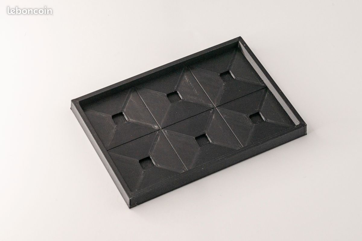 3 Plateaux De Mouvement En Plastique Pour Warhammer - Fantasy Battle, Occasion