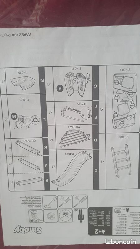 Tour multi activités avec toboggan SMOBY (image 4)