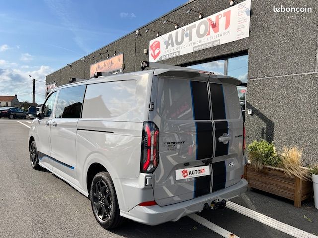 đ 58 500 FORD TRANSIT CUSTOM Sport E-Hybride 232CV â CABINE MODULABLE 2 Ă 5 PLACES â TVA RĂCUPĂRABLE â DISPONIBLE (image 10)