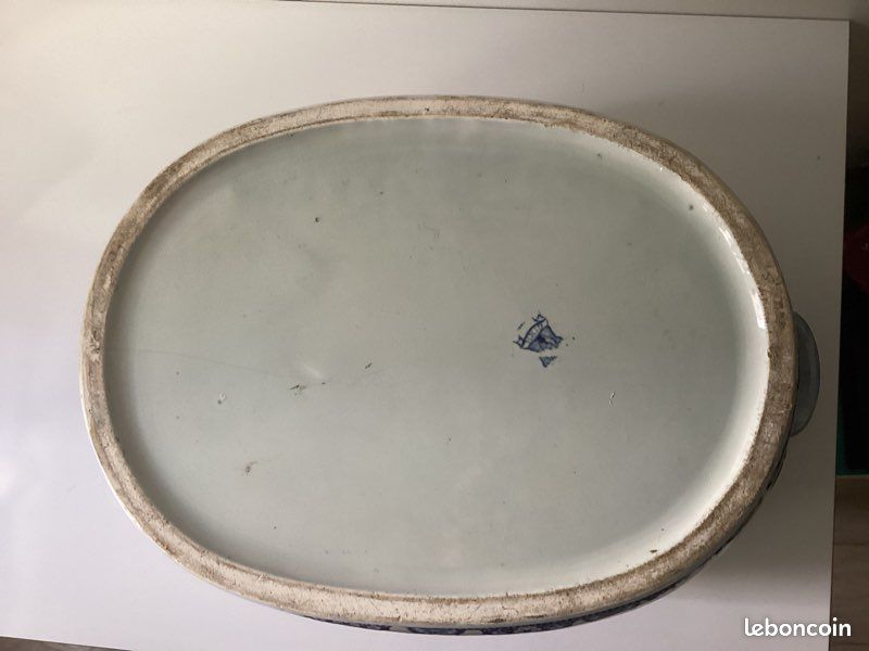 Cache-pot FAience Gien polychrome (image 5)