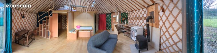 Yourte contemporaine 7,5m de diam