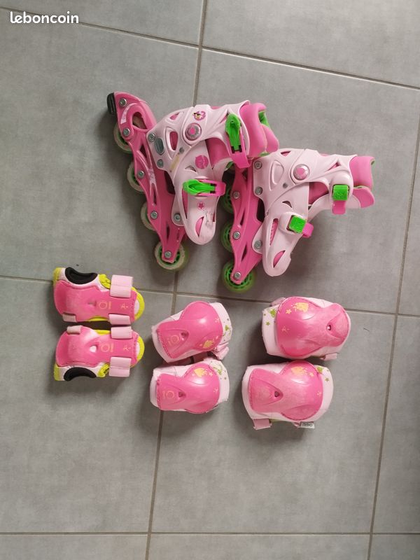 Roller enfant + protections (image 2)