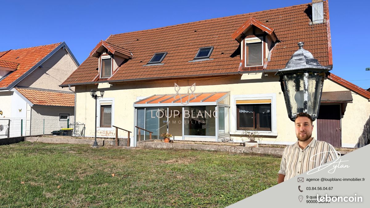 Maison 6 pièces 134 m² · à Couthenans · 134 m² · 140 000 €