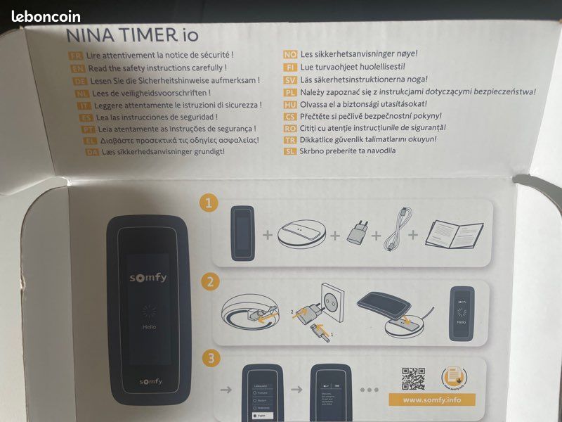 Nina timer somfy (image 3)