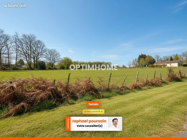 Terrain 1 200 m² Saint Amand Magnazeix