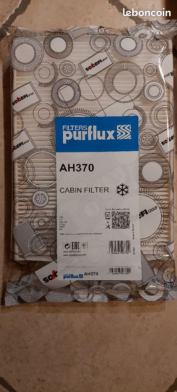 Purflux Filtre à Air Habitacle AHC281 - Filtration Performante Pour Voiture