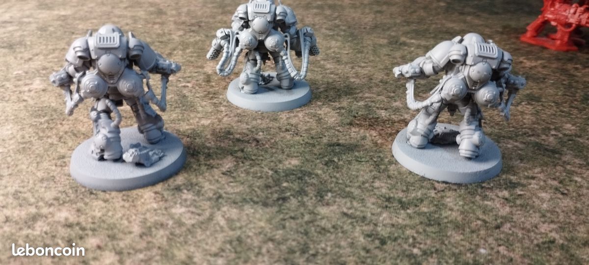 Warhammer 40000 3 Agressors Primaris Space Marines basés (image 3)