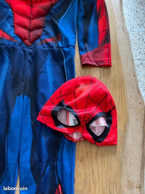 Deguisement Spiderman 3/4 ans (image 3)