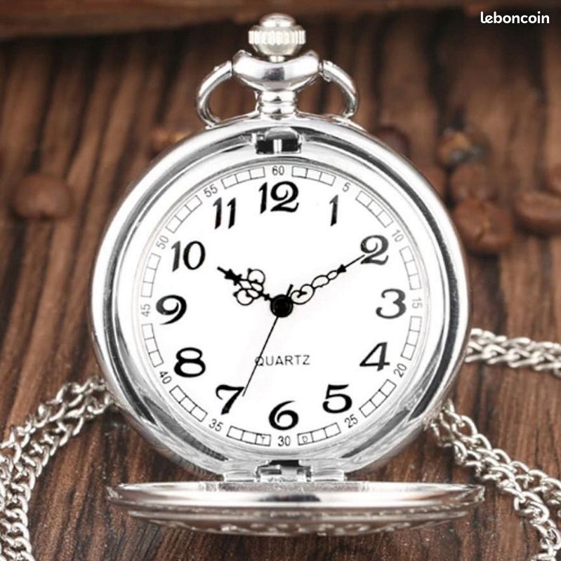 Montre Gousset En Métal Ancienne - À Réviser Ou Pour Pièces - Occasion - Modèle L41/P9/9