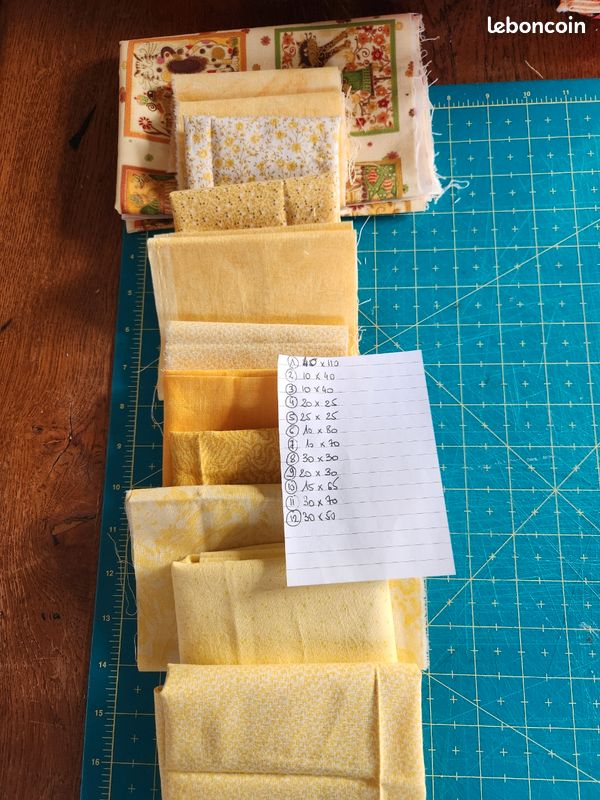 Lot de tissu patchwork (image 3)