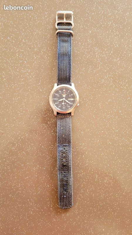 Montre Seiko 5 Military automatique SNK807K2 (image 1)