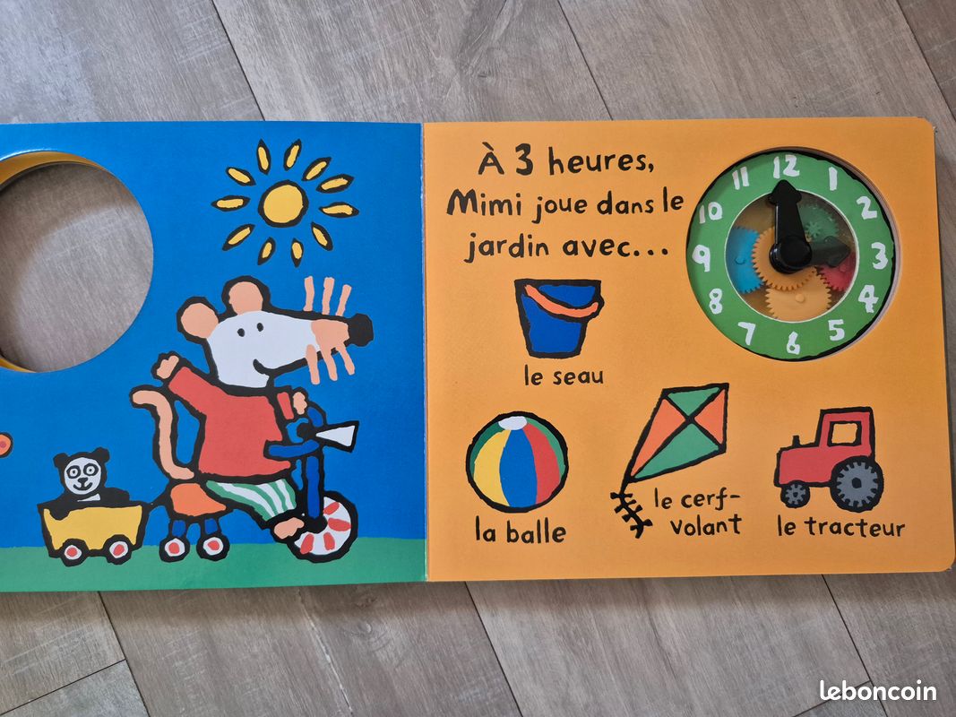 Livre "Quelle heure est-il, mimi?" (image 3)