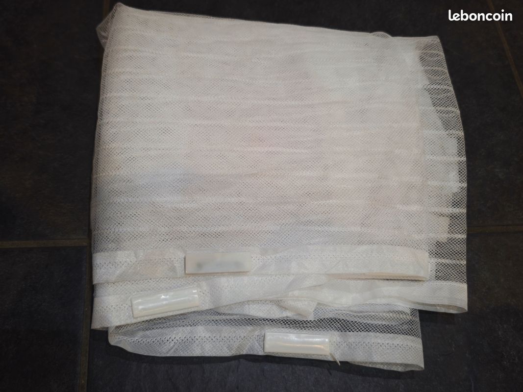 Moustiquaire porte Magnétique 125x250cm blanc Magnétique Rideau De