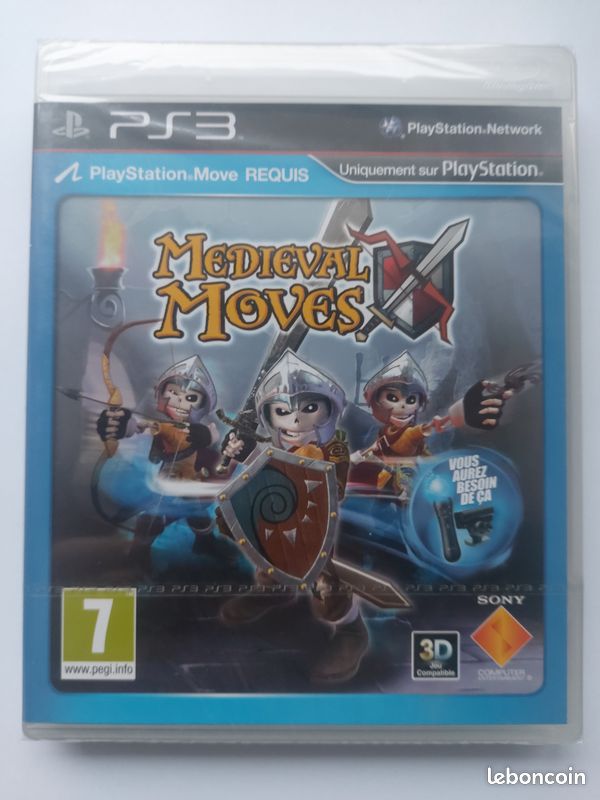 Jeu PS3 Medieval Moves - Neuf Sous Blister Scellé - Sony PlayStation 3