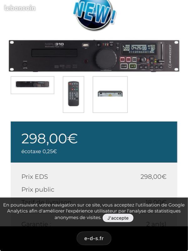 Mélangeur amplifie 240W audiopole (image 2)