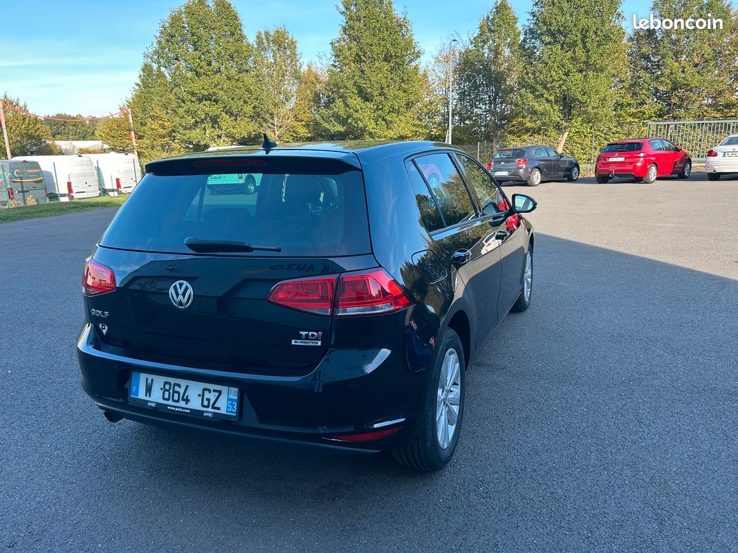 VW GOLF VII 1.6L TDI BLUEMOTION TECHNOLOGY ALLSTAR 110 ch (image 5)