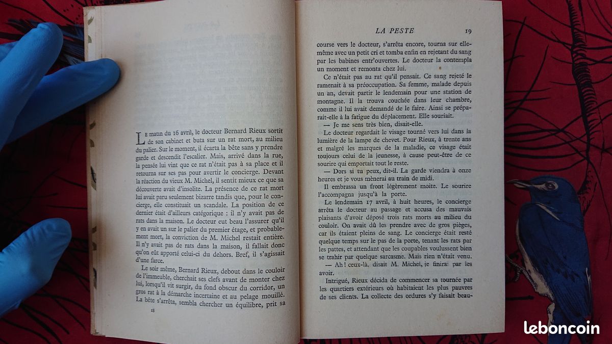 Albert Camus – La Peste – Édition originale – Gallimard 1947 – Exemplaire numéroté (image 8)