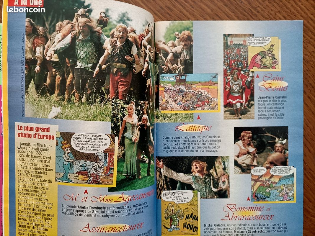 Astérix et Obélix contre César télé magazine 1999 (image 2)