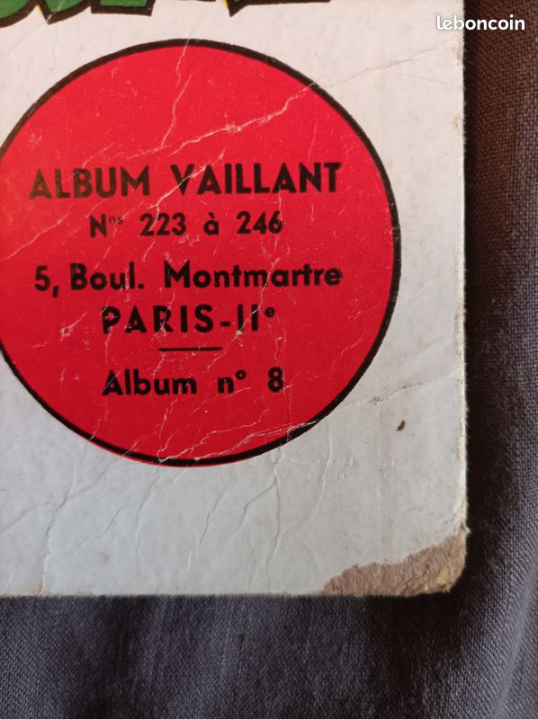 VAILLANT 8 223 à 246 PIF Arthur fantôme pension Radicelle pionniers de l'espérance recueil reliure album (image 3)