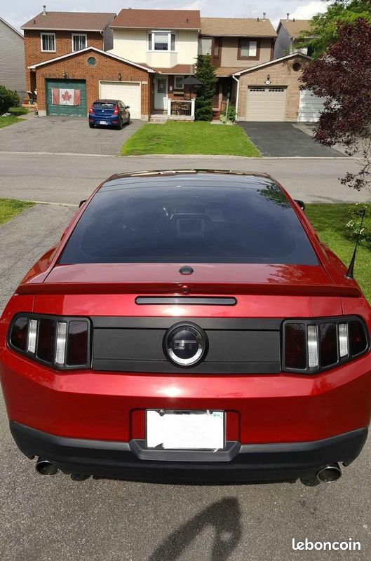 Très belle FORD MUSTANG GT Coupé de 2010 - V8 - 4,6L - BM - 61 500 KMS - ROUGE CANDY (image 5)