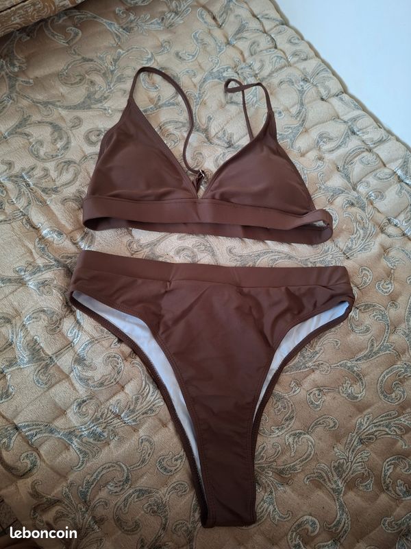 đ maillot bain neuf marron femme taille 40 marque shein (image 1)