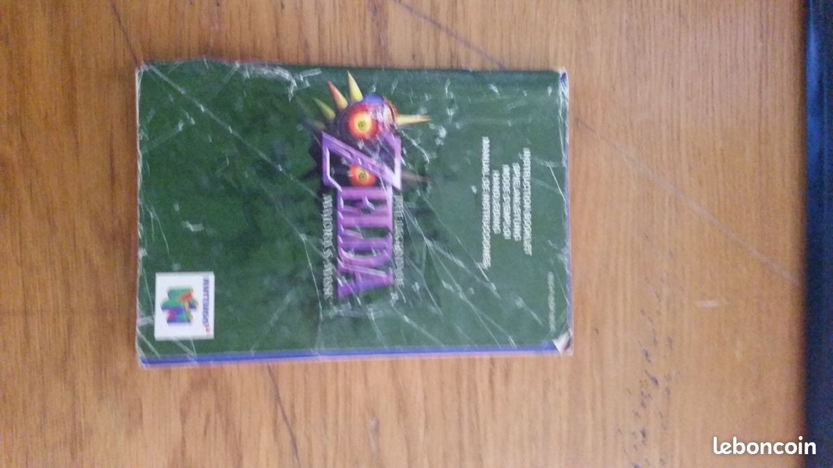 • Livret manuel d instruction notice original ZELDA Majora s Mask - Nintendo 64 N64 (image 2)