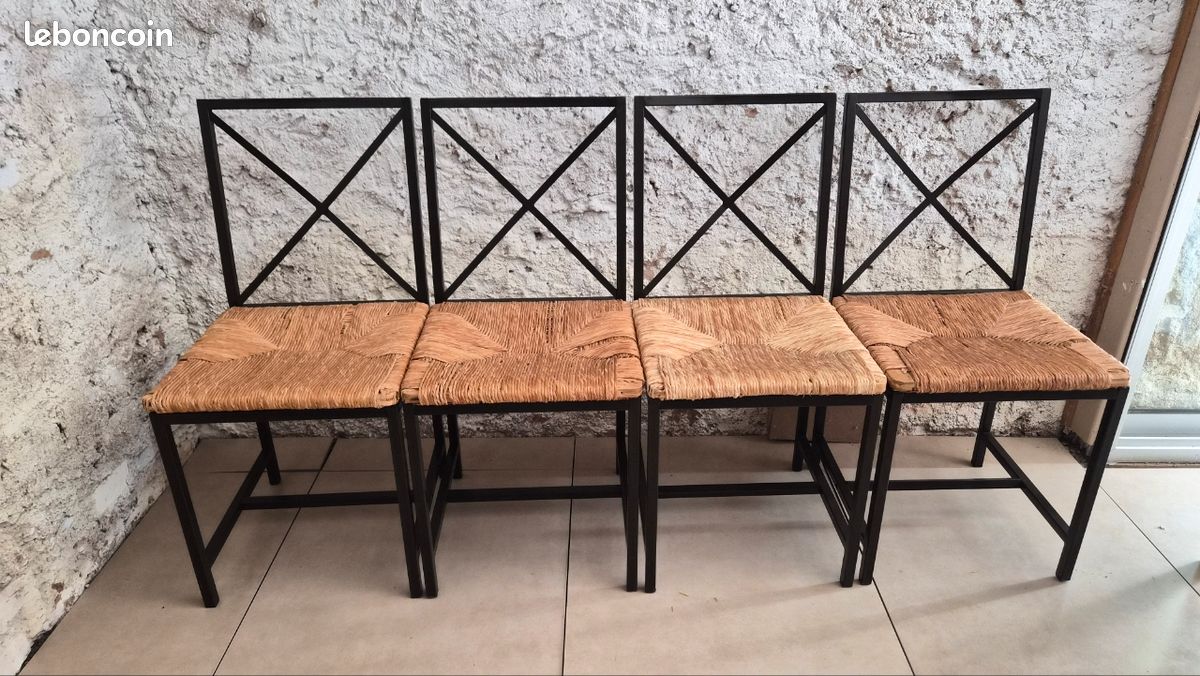 Chaises x4