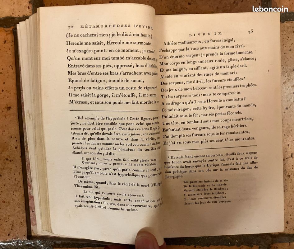 Ovide – Les Métamorphoses – Édition originale 1800 – 2 tomes illustrés (image 14)