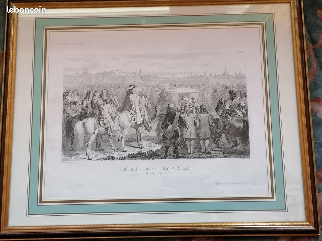 Reddition de la citadelle de cambrai 1677 (image 1)