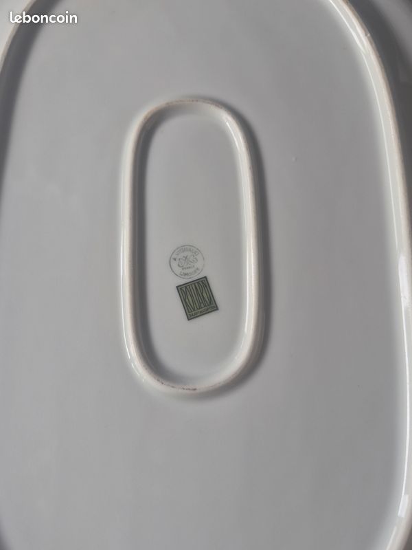 Service en porcelaine de Limoges A. Vignaud Rouard – 14 pièces (image 15)