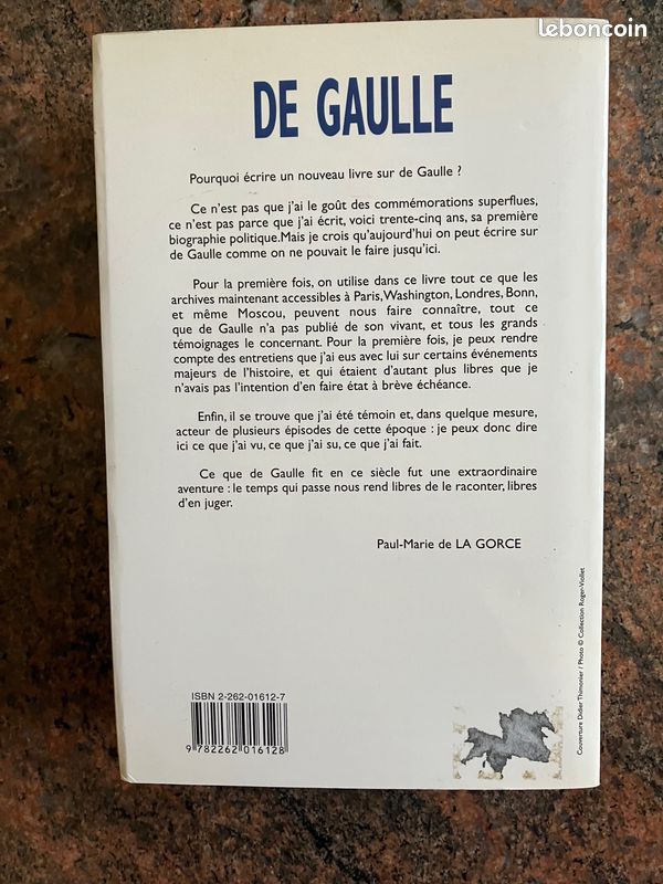2 livres de Gaulle & Les Chirac (image 2)
