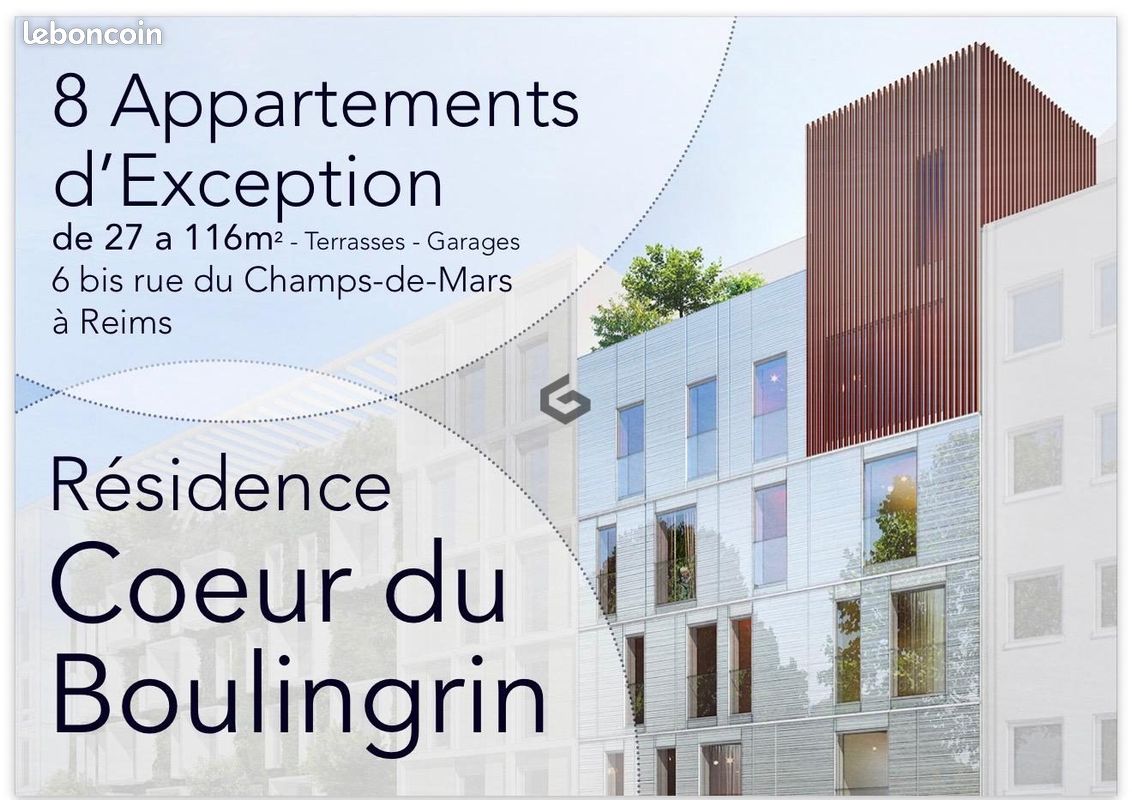 Parking 1 m² · à Reims · 1 m² · 20 500 €
