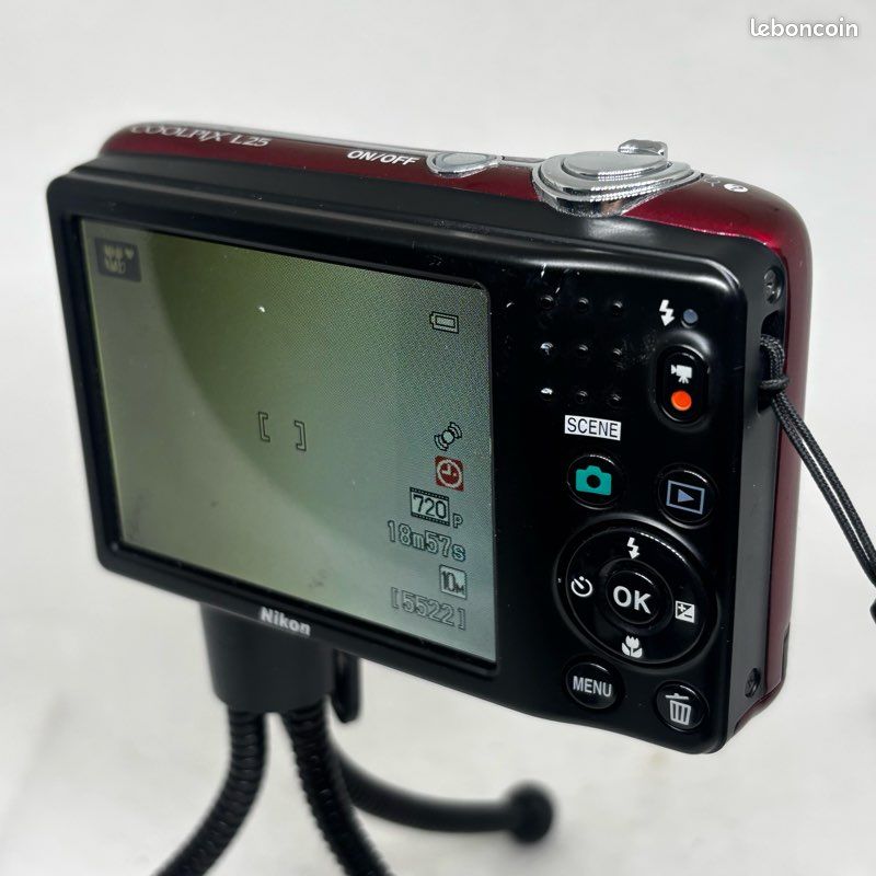 Appareil Photo Numérique Nikon Coolpix L25 - Occasion Fonctionnel - Compact